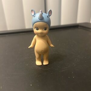Cute Rhino Hat Doll Figure